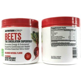 9.88 OZ 2 PACK NUTRITION WORKS BEETS THE CIRCULATION SUPER FOOD PROMOTES ENERGY