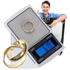 Adler AD3168 AD 3168 Precisie Weegschaal-8.3 x 12.4 x 15.6 cm