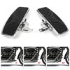 Adjustable Motorcycle Floorboards Front Footboard Pedals Foot Pegs for Harley