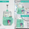 Portable Shower Caddy Bag College, Quickly Dry Toiletry Mesh Tote