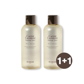 skin food [1+1] Skinfood Carrot Carotene Soothing Toner 300ml+300ml / [1+1] 스킨푸드 캐롯 카로틴 수딩 토너 300ml+300ml