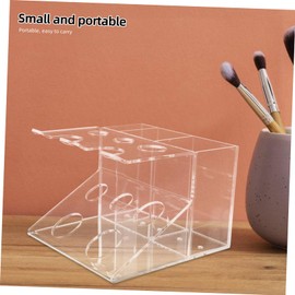 Mikinona Razor Organizer Desk Stand Acrylic Makeup Holder Open-design Tabletop Organizer