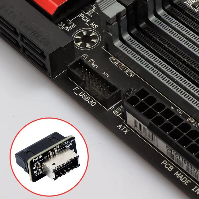 SZMXUCK USB Front Panel Adapter USB 3.0 Front 19PIN to
