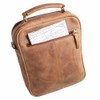 by LONGFIELD Cowhide Leather Men's Bag - Small Genuine Suede