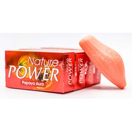 Nature Power Papaya Aura Soap (4 Pieces X 125 g)
