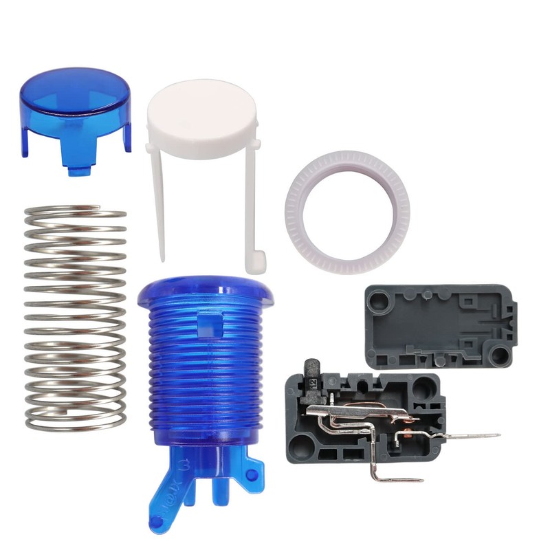 SJ@JX 6x Arcade Button Happ Style 28mm Standard Push Button