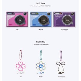 ILLIT 2nd Mini Album [I'LL LIKE YOU] GLLIT (Random Version) Photocards Keyring