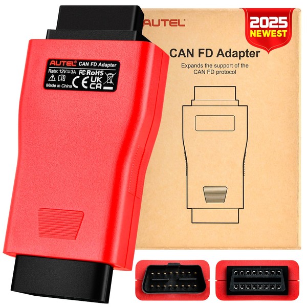2025 Autel Original CAN FD Adapter, Work with Autel Scanners