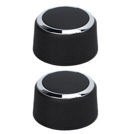 Rear Radio Volume Control Knob, 22912547 ABS Radio Volume Adjust Button Replacement 2 Pcs for Suburban 2007‑2013 console parts console parts