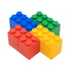 UNiPLAY Plump Soft Building Blocks - 24-Piece Jumbo Stacking Multicolor