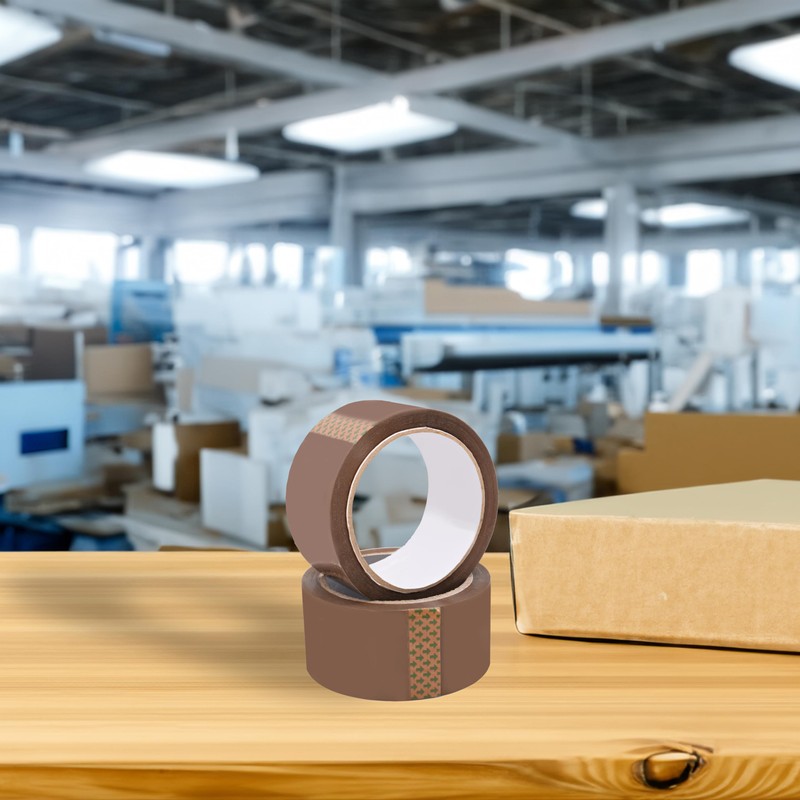 BIGtec 12 Rolls of Parcel Tape Packing Tape Standard 66
