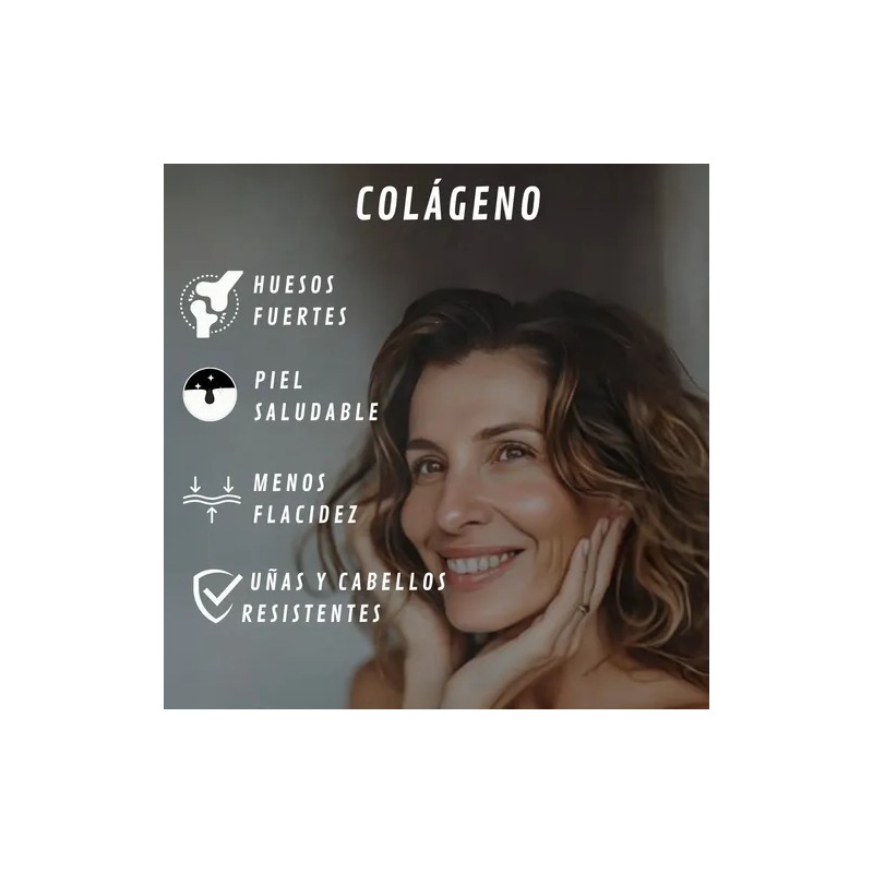Colágeno Hidrolizado Naíma con Ácido Hialurónico y Biotina, para Piel,