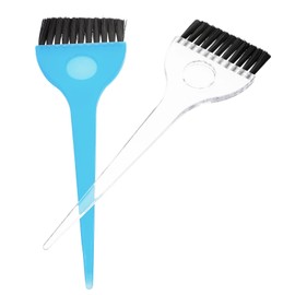 TOVINANNA 2pcs Hair Dye Brush Ergonomic Hair Coloring Comb Tool Delicate Bristle for Smooth Application for Home and Salon Use and Brushes