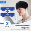 NEWGO Cooling Pad Gel Compress (2 Gel Inserts), Washable Head