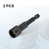 sourcing map 2pcs Magnetic Nut Driver 10mm Hex Drive Socket