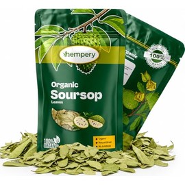 150g Organic Soursop Leaves (300+ Leaves) – 100% Natural and Organic Soursop Leaf - Sour SOP Leaves Without Pesticides (300+ Leaves - 150 Grams)