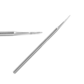 MEDSPO Professional Ingrown Toe Nail Cutters Clippers Pliers | Side Cutters Straight Curved | Beauty Gouges | Cuticle Pushers Skin Knife (Toe Nail File Single Ended)