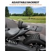 1Up Driver Backrest for Can-Am Ryker, Adjustable Angle Lumbar Support