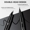 2 En 1 Delineador De Ojos & Lapiz Cejas 3d