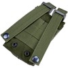 YAKASO Tactical Radio Pouch - 1000D Tactical Molle Adjustable Two