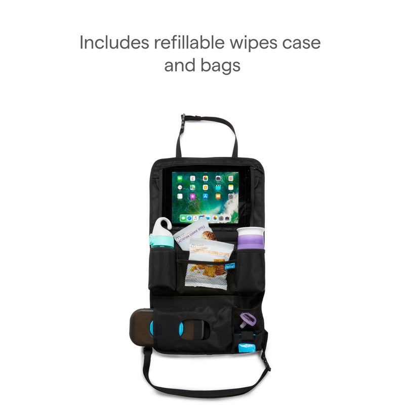 Munchkin® Brica® Car Backseat Organizer™ with Tablet Holder and Wipes