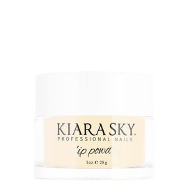 KIARA SKY Kiara Sky Long Lasting Nail Dip Powder Yellow Tones 1 oz, White Peach