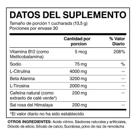 Raw Cbum Essential Pre Workout Pre Entreno 30 Servicios Sabor Peach mango