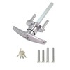 Garage Door Lock T-Handle Locks Latch Replacement Parts with 4