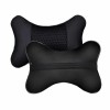 Unbranded 2PCS Car Neck Pillow PU Leather Headrest Neck Support