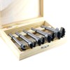 GLRYD 5-Piece Forstner Drill Bit Set for Wood, Diameter 15/20/25/30/35