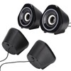 Desktop Speaker USB Powered Heavy Subwoofer Desktop Mini LED Speaker