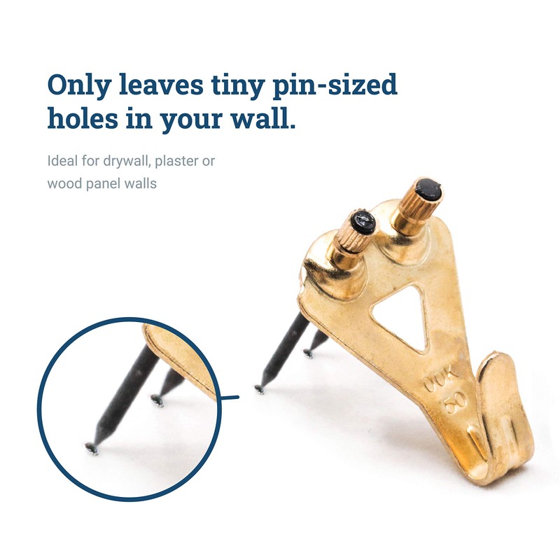Heavy Picture Hangers 50 lbs - 20 Pack - Picture