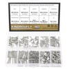 Kindroufly 562 Pieces M2.5 x 4/6 /8/10 /12/16 /20mm Phillips
