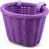 MEGHNA Children's Bicycle Basket, Front Braided Baskets for Girls, Adjustable
