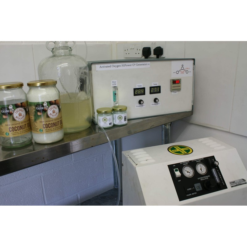Ozonated Coconut Oil (Organic, Cold Pressed) - 120g (3.3 fl