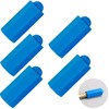 5 Pcs Pool Cue Tips, Screw-On Billiard Cue Tip with