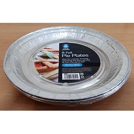 Zoom Round Aluminium Foil Pie Plate Dish 197mmx16mm Bake Oven Cook BBQ Buffet (32)