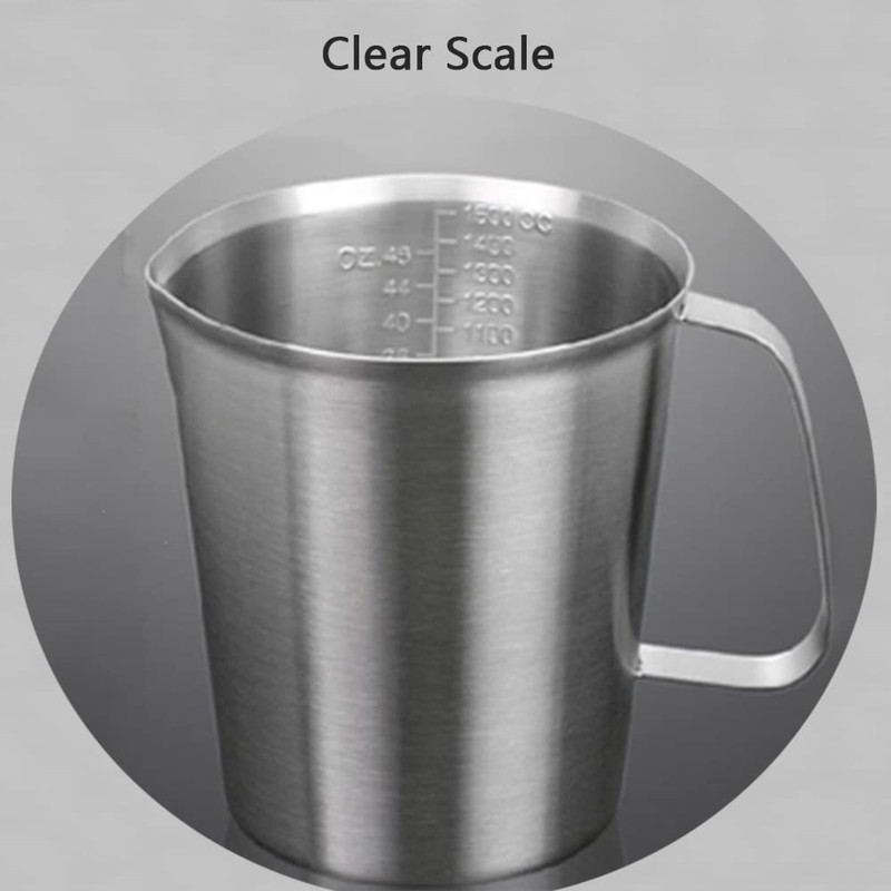 Stainless Steel Lab Cup, Measuring Cup Lab Measuring Cup with