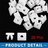 A ABSOPRO Bumper Clip Rivet 90189-06193 Bumper Fender Fastener Clip