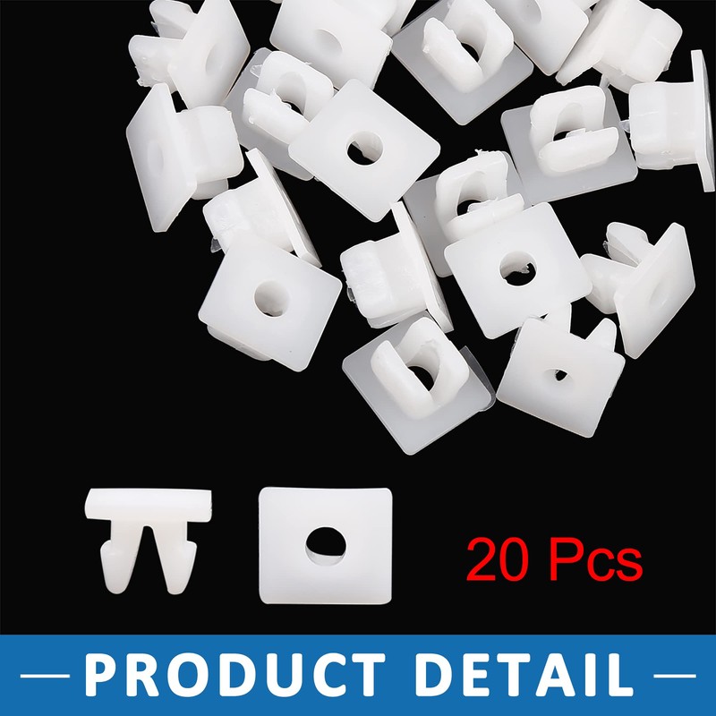 A ABSOPRO Bumper Clip Rivet 90189-06193 Bumper Fender Fastener Clip