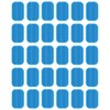 LZLRUN 30PCS ABS trainer replacement Gel sheet for muscle abdominal
