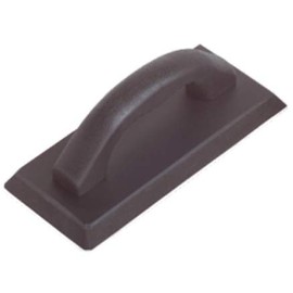 SuperiorBilt Gum Grout Float 4" x 9" Rubber-Faced Plastic Handle & Back for Floor Wall & Countertops