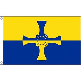 Durham County Flag 3ft x 2ft,Small