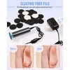 FSA&HSA Professional Electric Foot File, Callus Remover for Feet