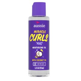 Aussie Miracle Curls Defining Oil 3.2 Ounce (Coconut & Jojoba Oil) (95ml)