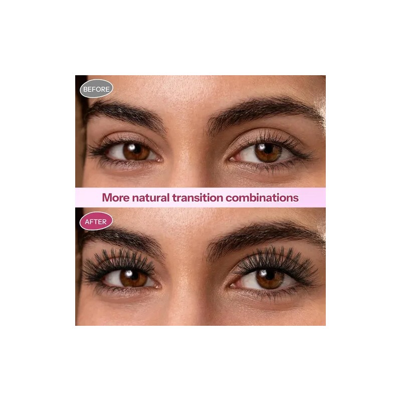 Extensiones De Pestañas Tukliee Diy Para Mujer Natural