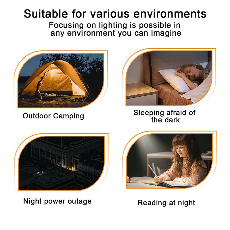 CGEAMDY Pack of 4 Light for Car USB Atmosphere, Automatic