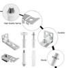 6 Pcs Bifold Door Repair Kit Folding Door Hardware Repair