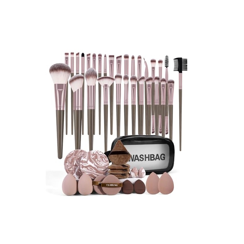 MAGEFY Set de Brochas para Maquillaje Profesional