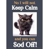 Generic Funny Black Cat Kitten funny flexible fridge magnet gift